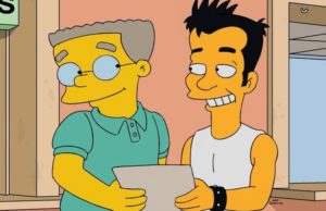 Waylon Smithers, Julio, Tony Rodriguez, The Simpsons, gay