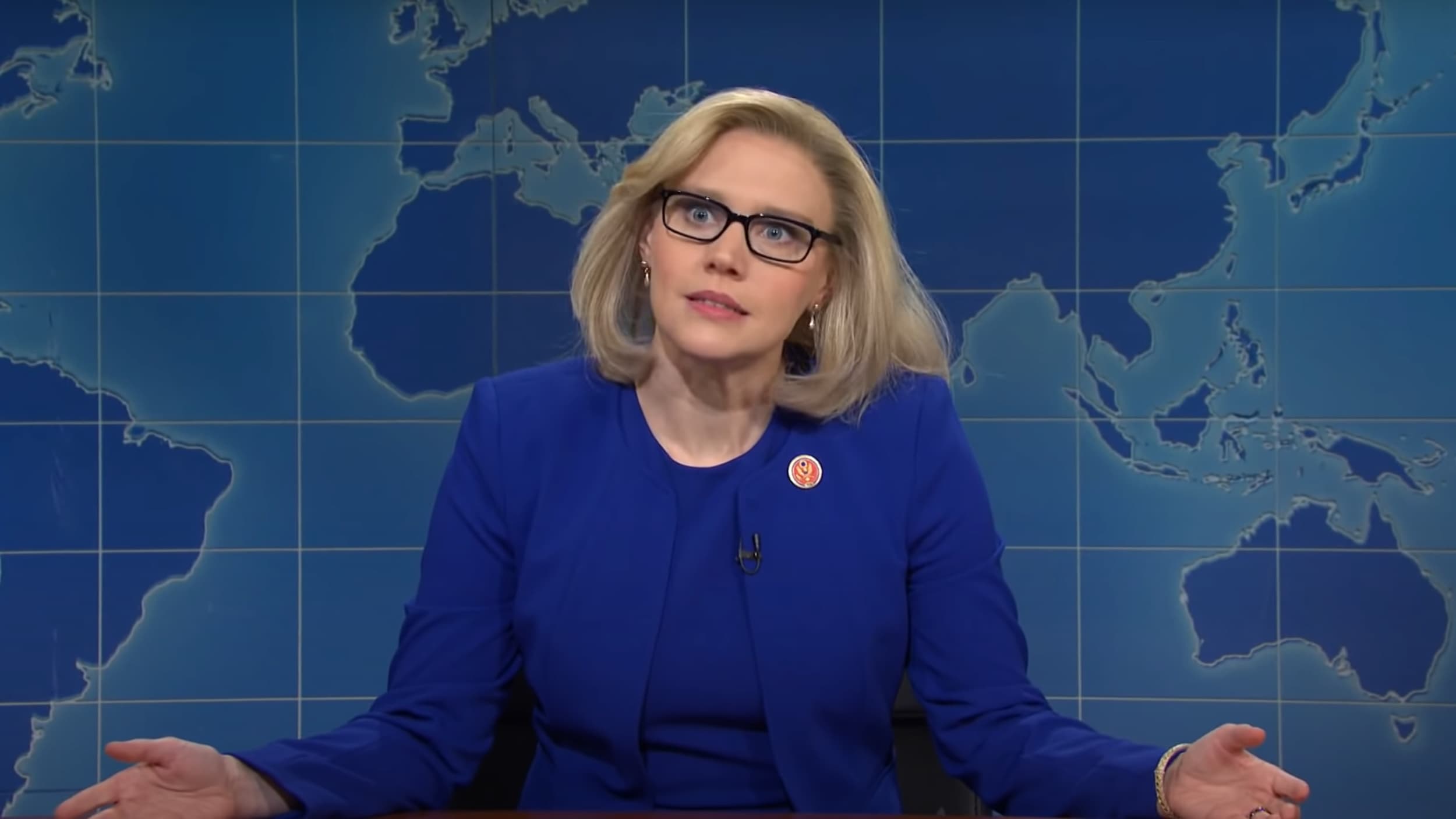 kate mckinnon, liz cheney, snl, saturday night live