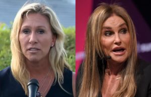 marjorie taylor greene, caitlyn jenner