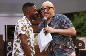 Rorschach Theatre, Distance Frequencies: Transmission: Ricardo Blagrove, Frank Britton -- Photo: Ryan Maxwell Photography
