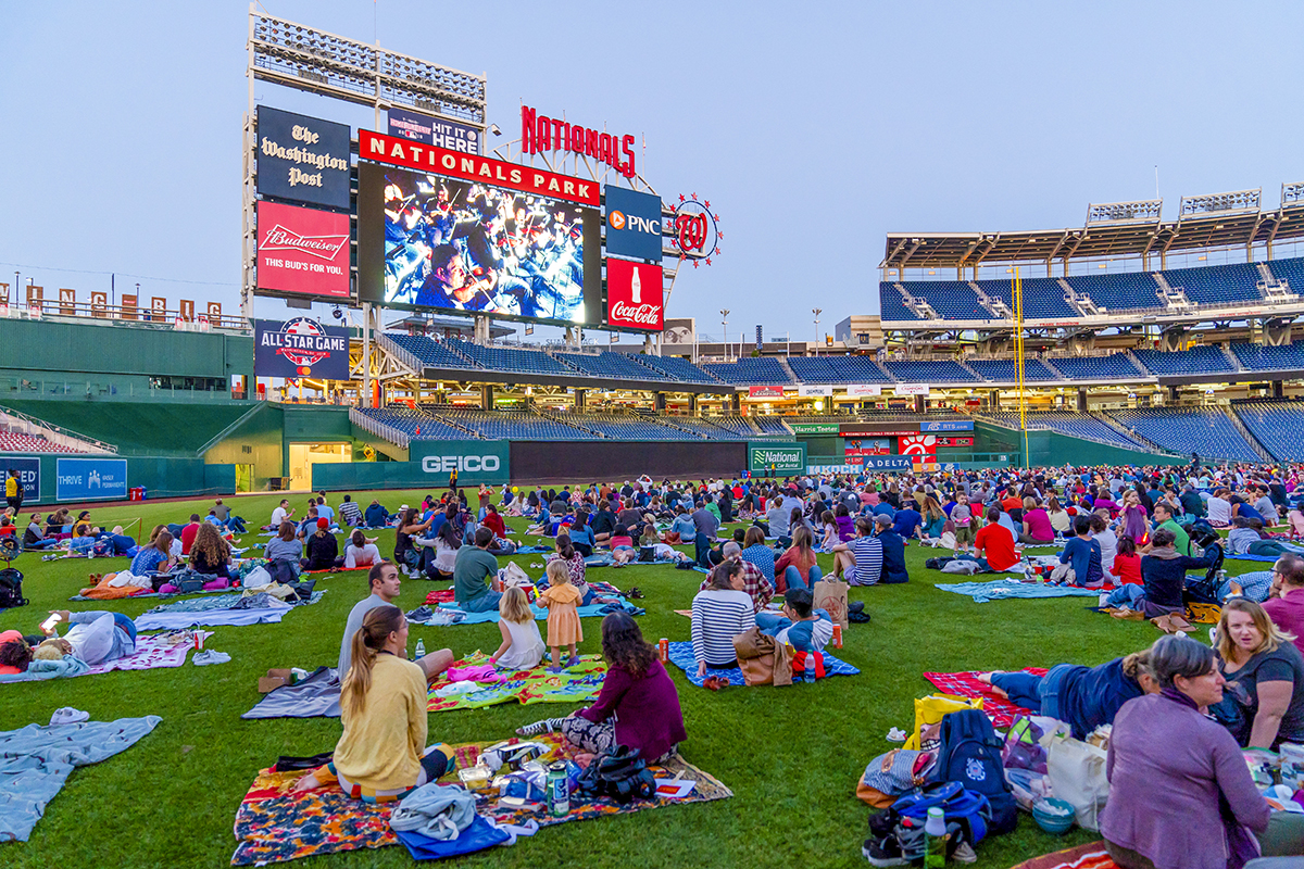 Washington National Opera brings Cinderella to Opera in the Outfield