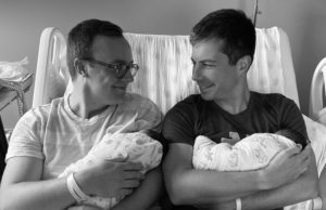 Pete Buttigieg, chasten buttigieg, children, twins