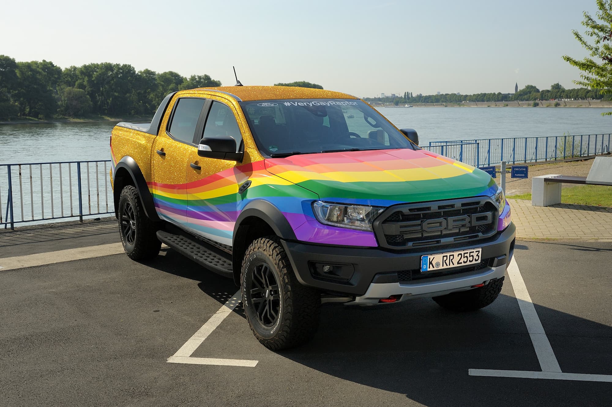 Ford responds to homophobic troll by creating a 'very gay' truck
