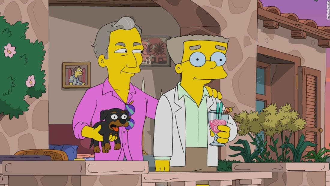 The Simpsons finally gives Waylon Smithers a boyfriend