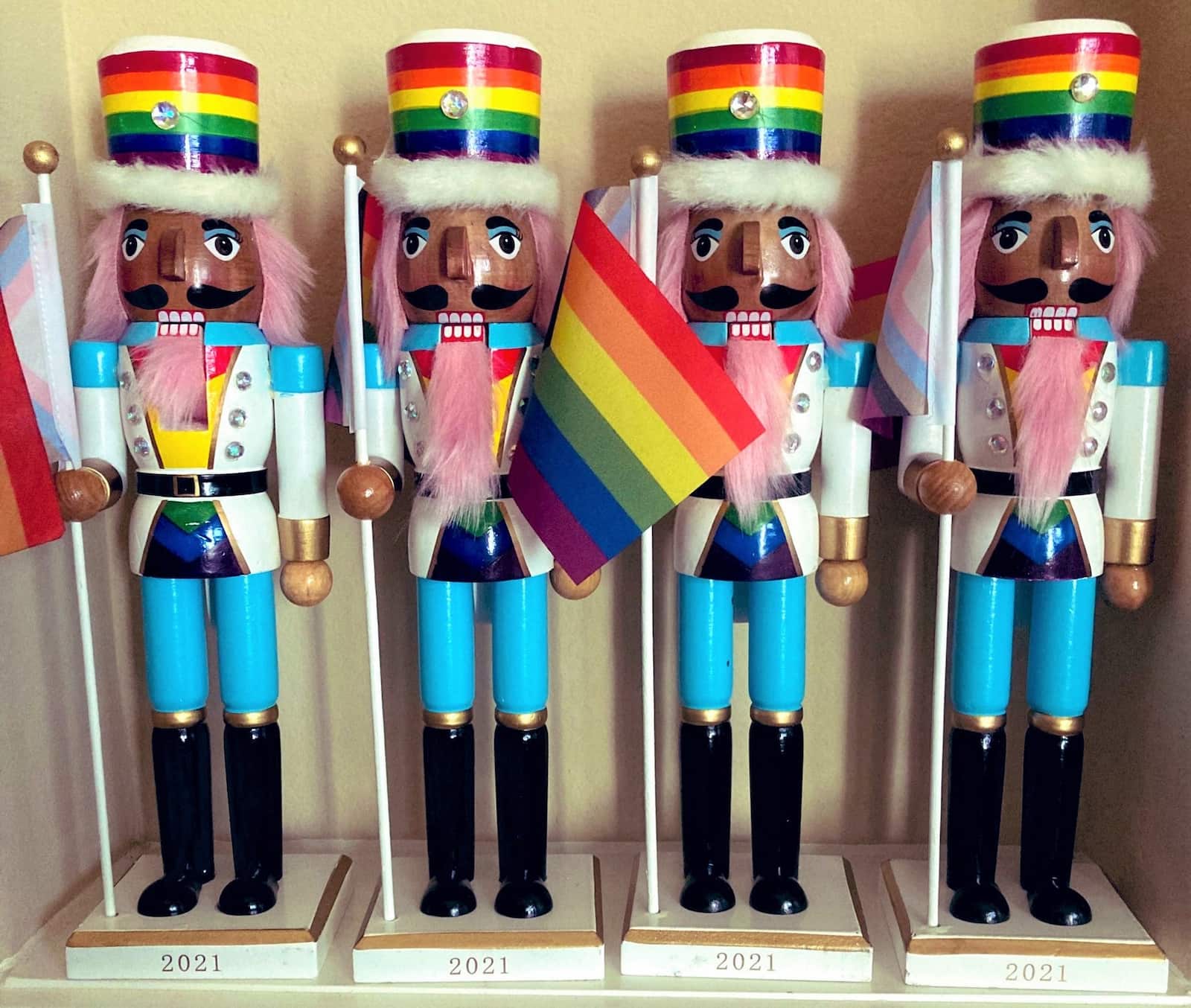 The Target Pride Nutcracker doll -- Photo: Twitter
