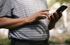 phone, man, grindr, smartphone
