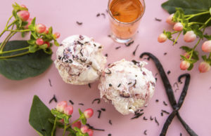 Ice Cream Jubilee: Smoked Vanilla Sakura Cherry, Teaism & Whisked -- Photo courtesy Ice Cream Jubilee