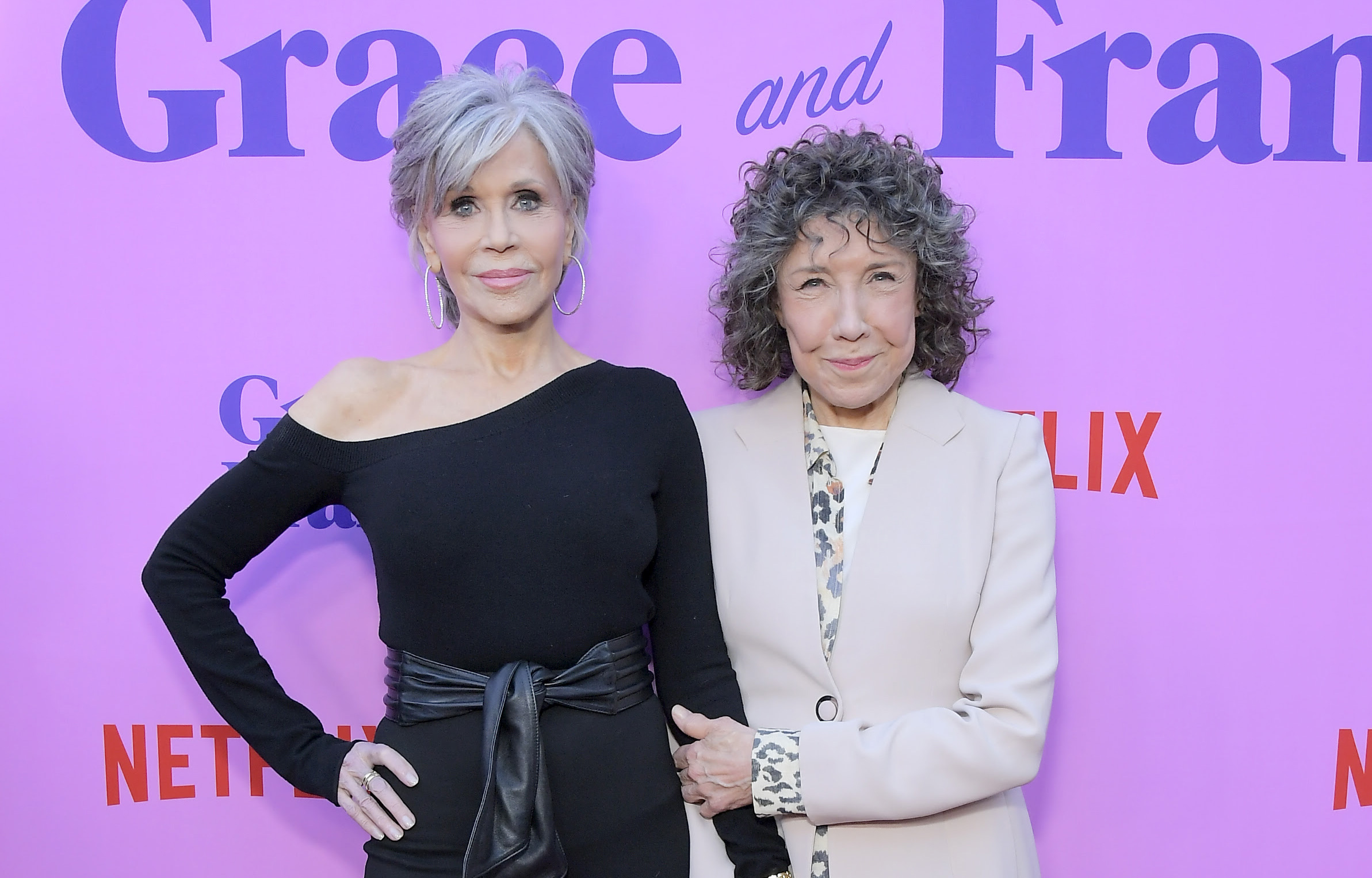 Grace and Frankie: Jane Fonda and Lily Tomlin -- Photo: Charley Gallay/Getty Images for Netflix