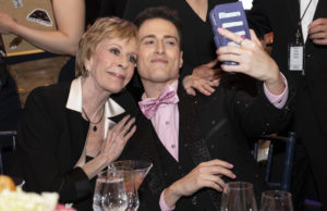 Carol Burnett and Randy Rainbow at Signature's Sondheim Gala - Photo: Margot Schulman