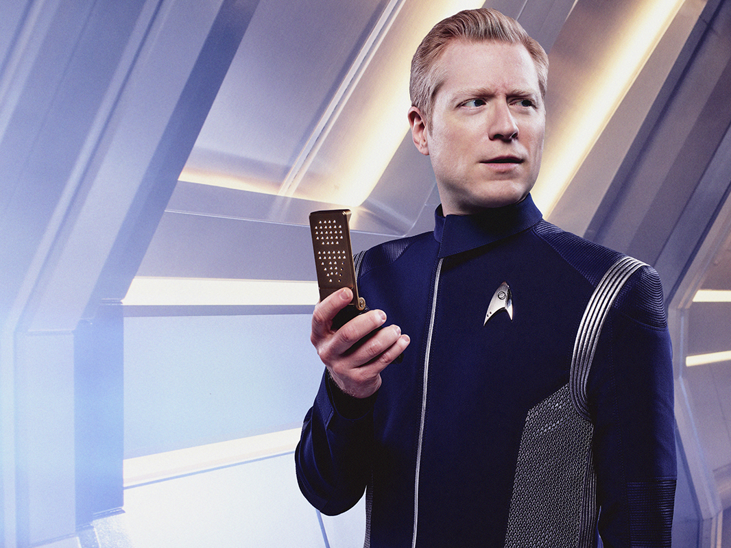 Star Trek: Discovery. Anthony Rapp as Lieutenant Paul Stamets -- Photo: James Dimmock