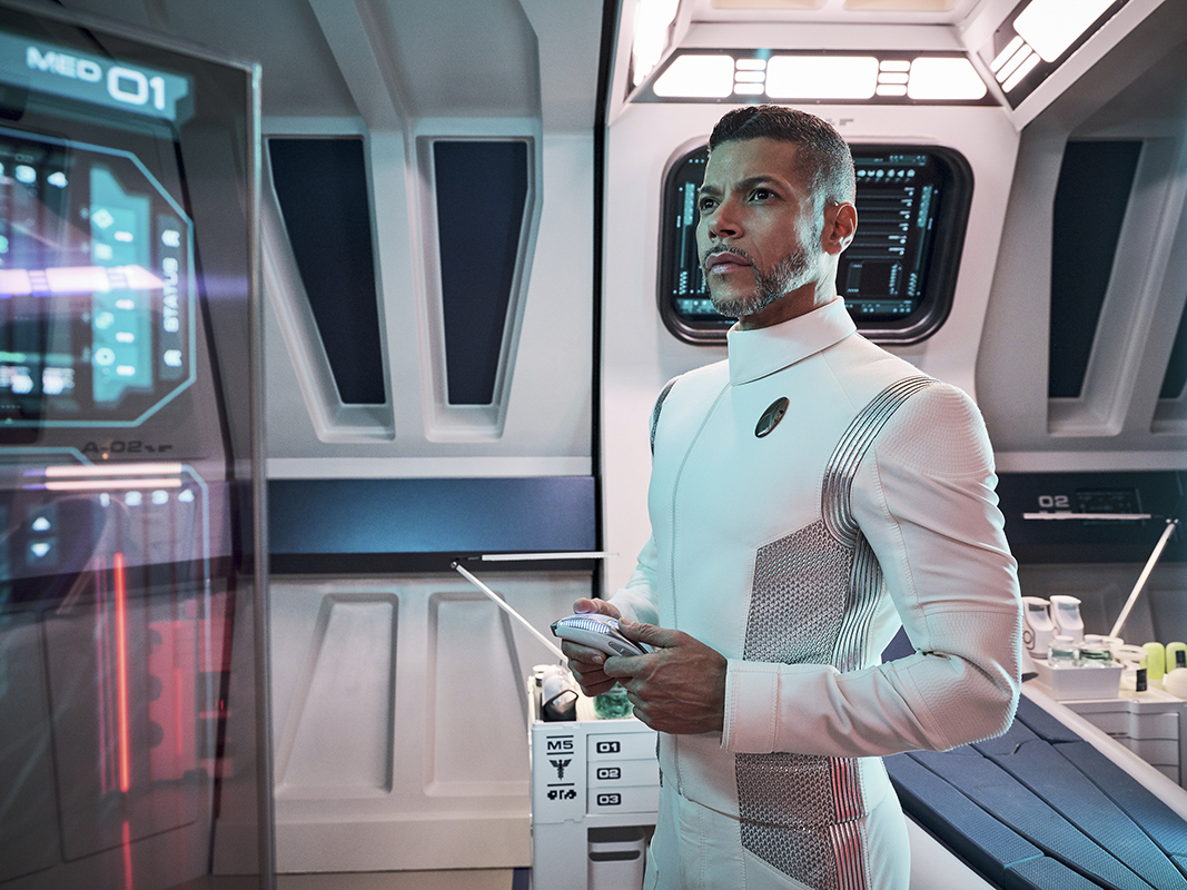 Star Trek: Discovery. Wilson Cruz as Dr. Hugh Culber -- Photo: James Dimmock