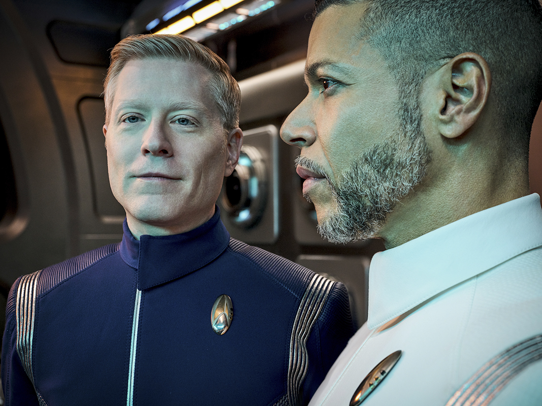 Star Trek: Discovery. Anthony Rapp and Wilson Cruz  -- Photo: James Dimmock