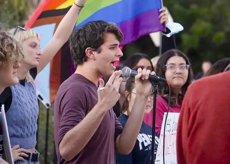 School Allegedly Retaliates Against Florida Student for “Don’t Say Gay” Protest