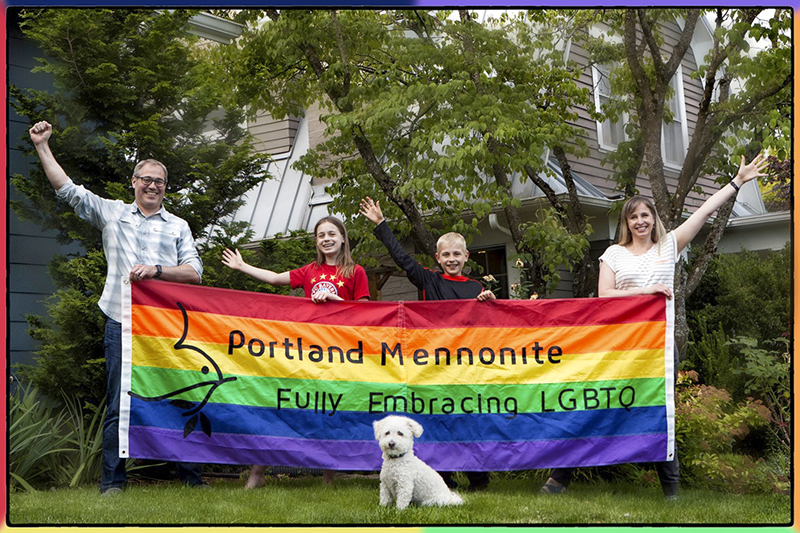 Portland Mennonite Church members - Photo: Facebook