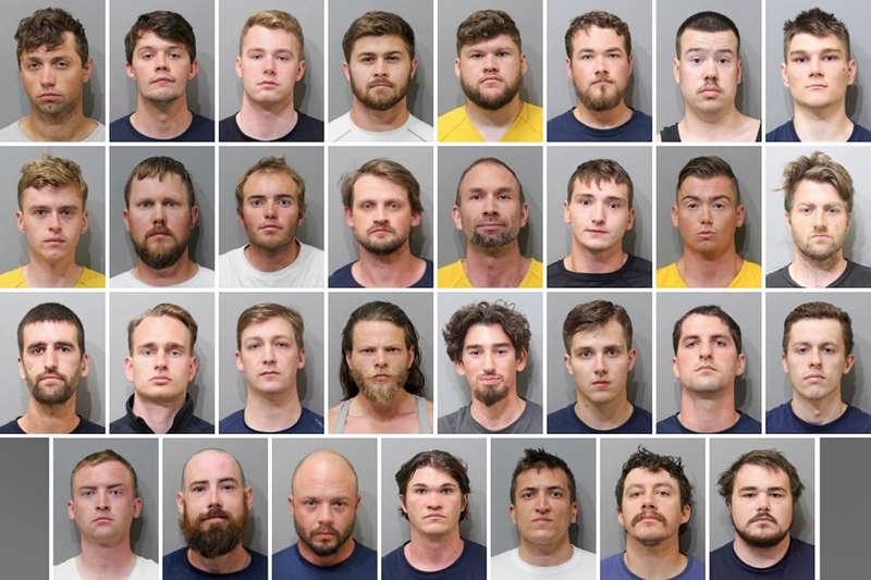 Idaho Police Arrest 31 For Allegedly Conspiring to Riot Near Pride Parade