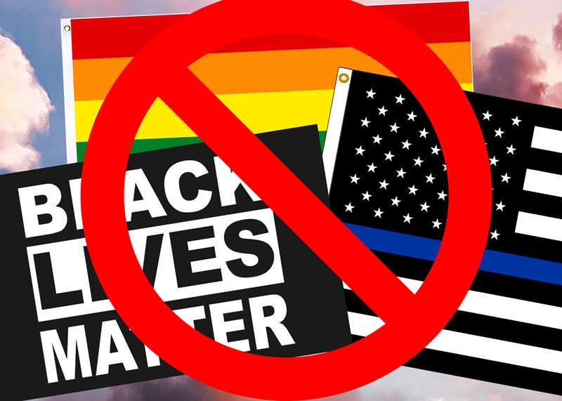 Banned Flags Metro Weekly