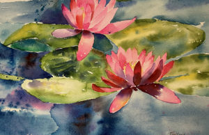Koi Pond Color -- Holly Black