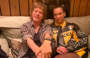 Mick Jagger and Dua Lipa -- Photo via instagram.com/dualipa