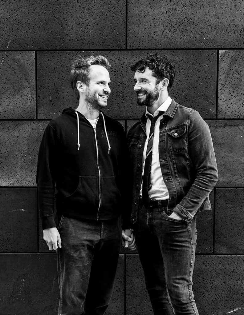 Michael Urie and Ryan Spahn -- Photo: Barak Shrama