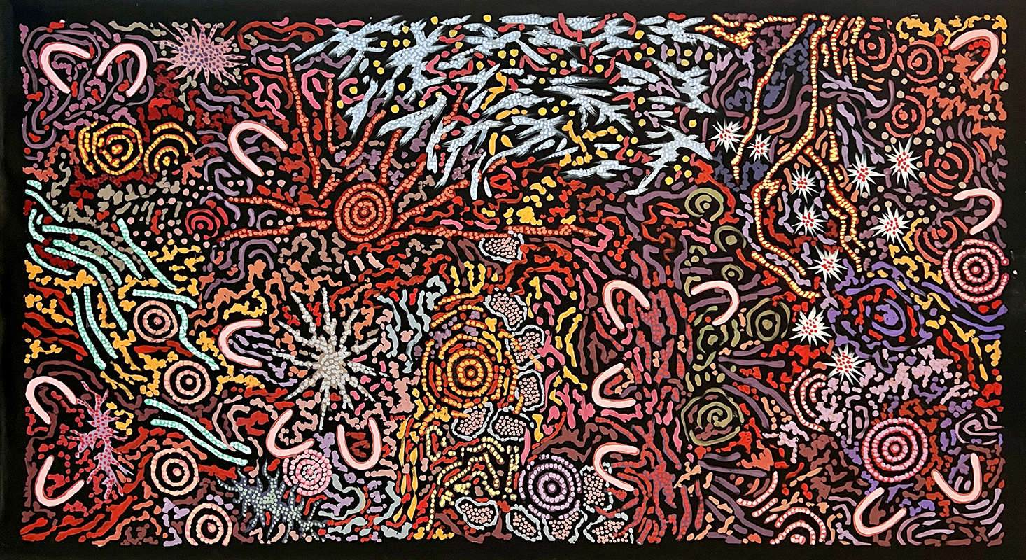 Amy Kaslow Gallery: Grandmother's Country by Gabriella Possum Nungurrayi
