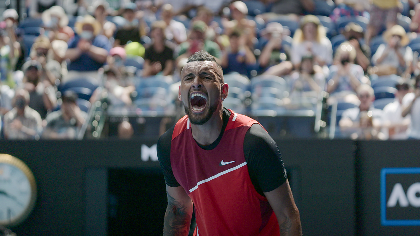 Nick Kyrgios Break Point: Nick Kyrgios  -- Photo: Courtesy of Netflix