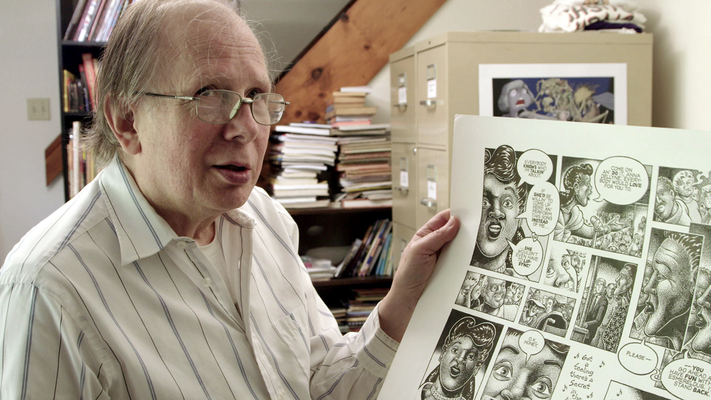 No Straight Lines: Howard Cruse -- Photo: Compadre Media Group