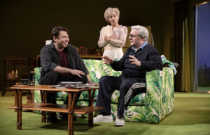 Pictures from Home: Danny Burstein, Zoë Wanamaker, and Nathan Lane -- Photo: Julieta Cervantes