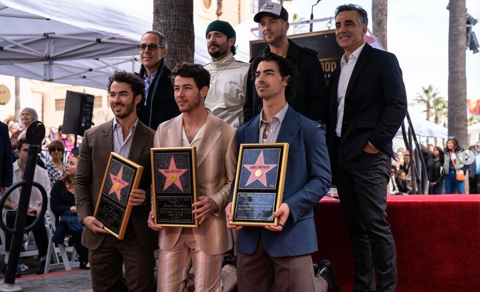 Jonas Brothers -- Photo via instagram.com/jonasbrothers