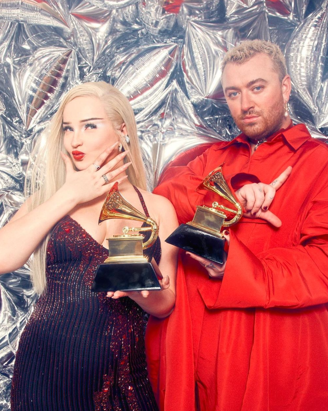 Sam Smith & Kim Petras -- Photo via instagram.com/kimpetras/