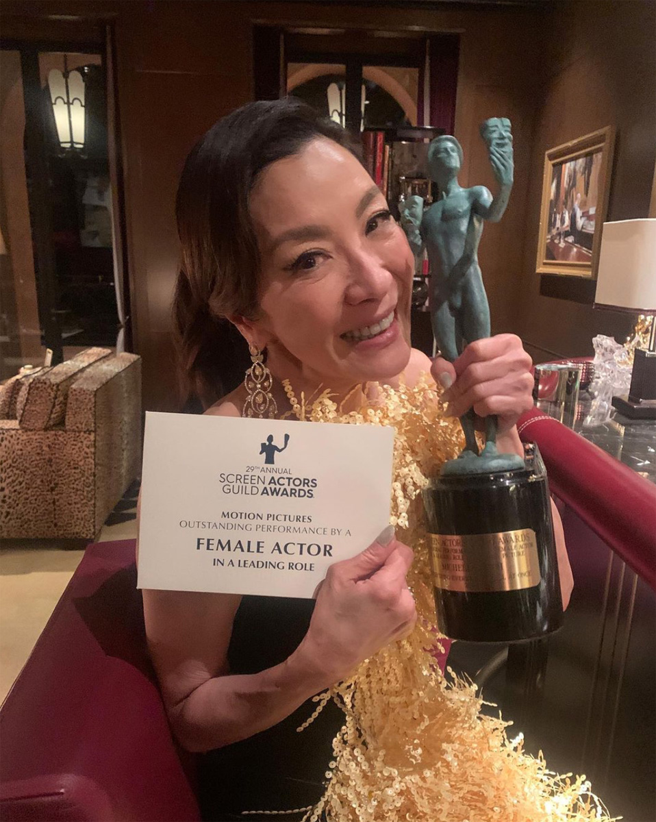 Michelle Yeoh -- Photo via instagram.com/michelleyeoh_official