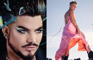 Adam Lambert and Pink album covers