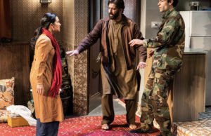 Selling Kabul: Neagheen Homaifar, Yousof Sultani, and Mazin Akar -- Photo: Christopher Mueller