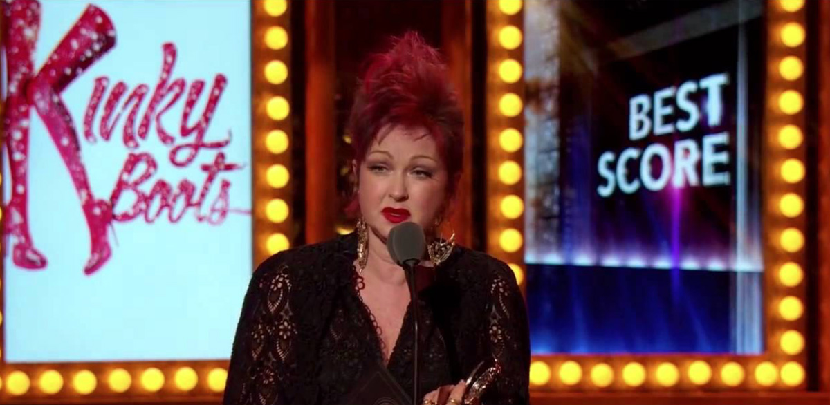 Cyndi Lauper -- Photo via Youtube