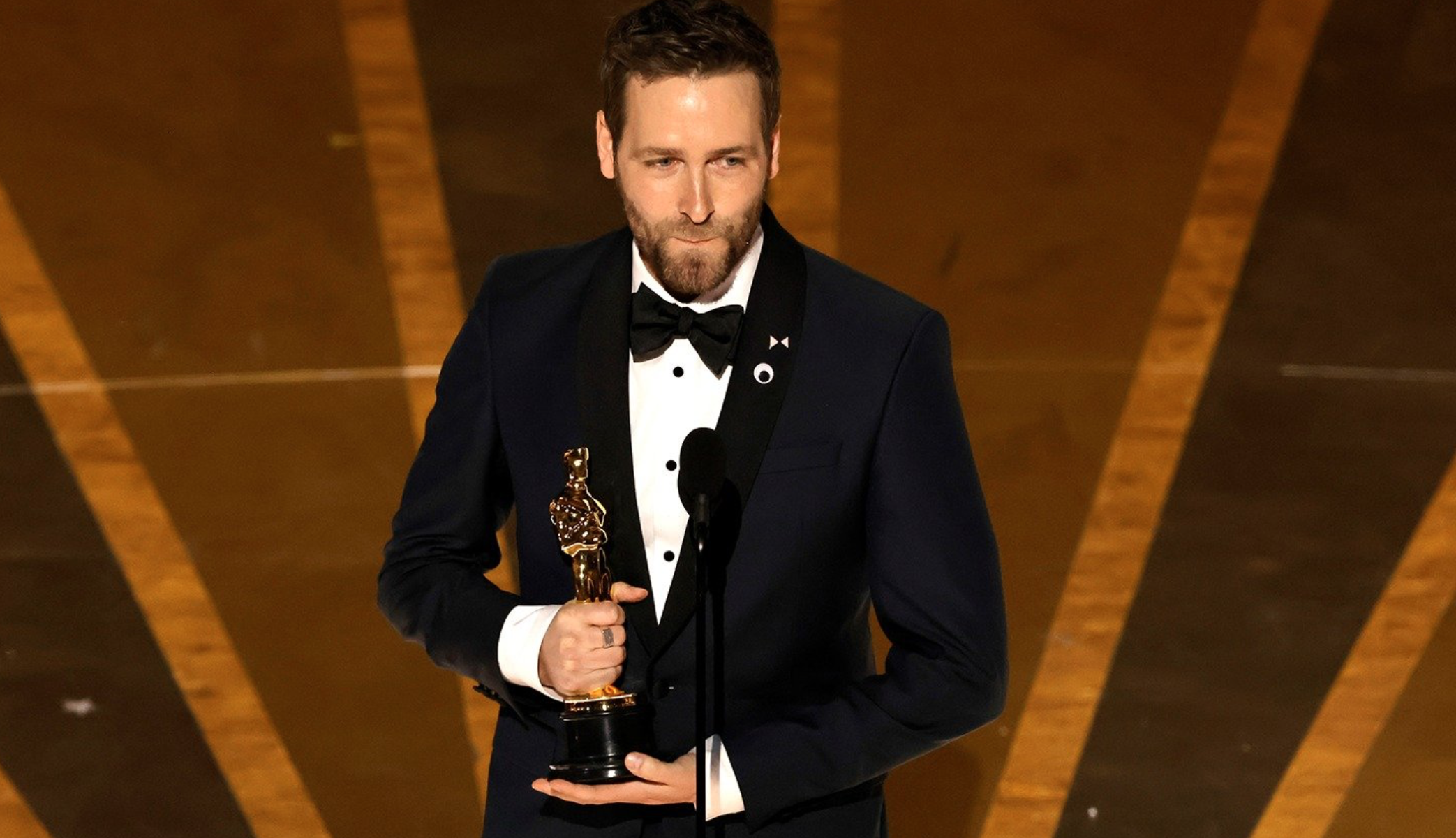 Paul Rogers at the 2023 Academy Awards -- Image via Twitter