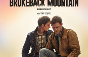 Poster for stage version of Brokeback Mountain
