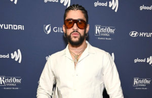 Bad Bunny at GLAAD Media Awards
