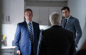 Matthew Macfadyen, Brian Cox, and Nicholas Braun in 'Succession' - Photo: HBOMax