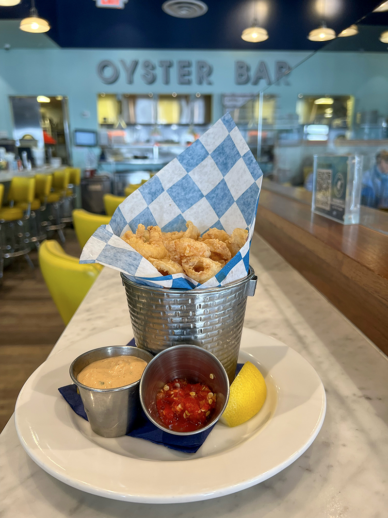 Women’s History Month Food Festival:  Hanks x Fishscale Sauce & Calamari Collab