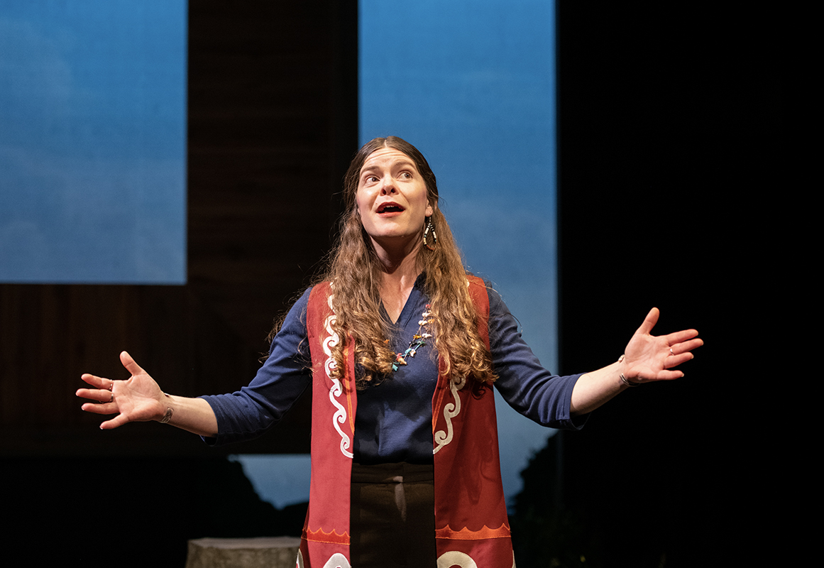 On The Far End: Mary Kathryn Nagle - Photo: Margot Schulman