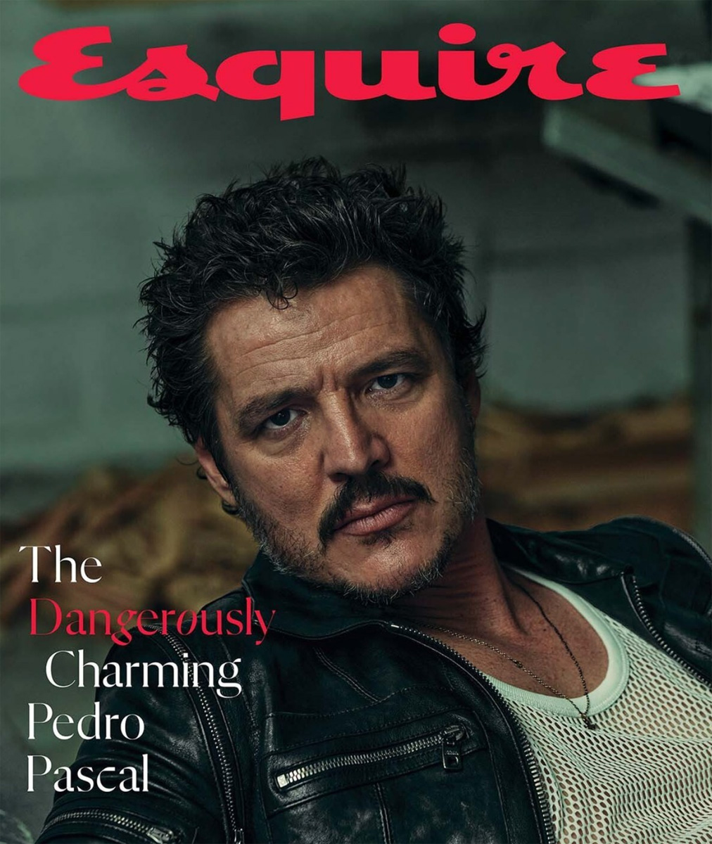 Pedro Pascal on cover of Esquire magazine