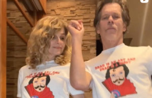 Kyra Sedgwick and Kevin Bacon -- Image via instagram.com/kevinbacon