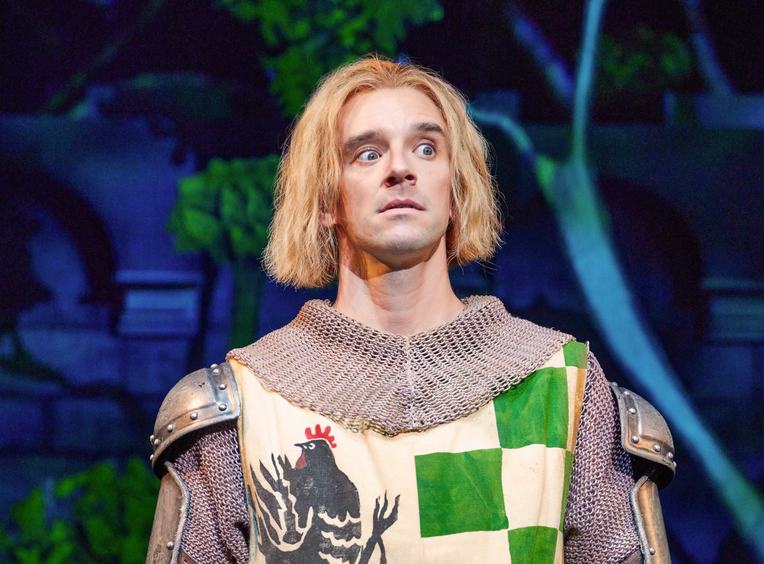 Michael Urie as Sir Robin in Monty Python's Spamalot - Photo: Jeremy Daniel