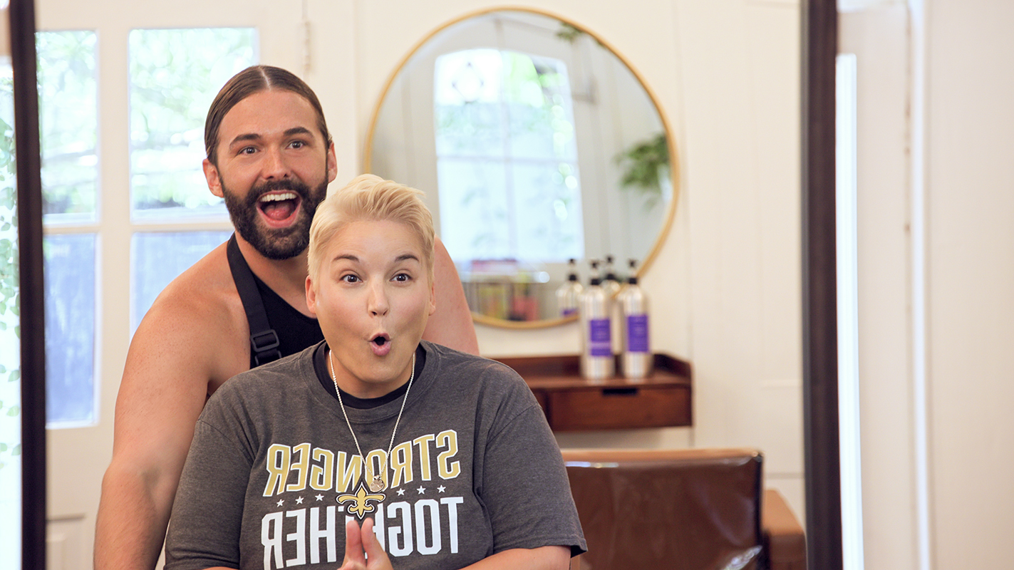 Queer Eye : Jonathan Van Ness, Stephanie Williams -- Photo : Avec l'aimable autorisation de Netflix