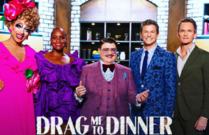 The poster for new reality series Drag Me To Dinner (Instagram.com)