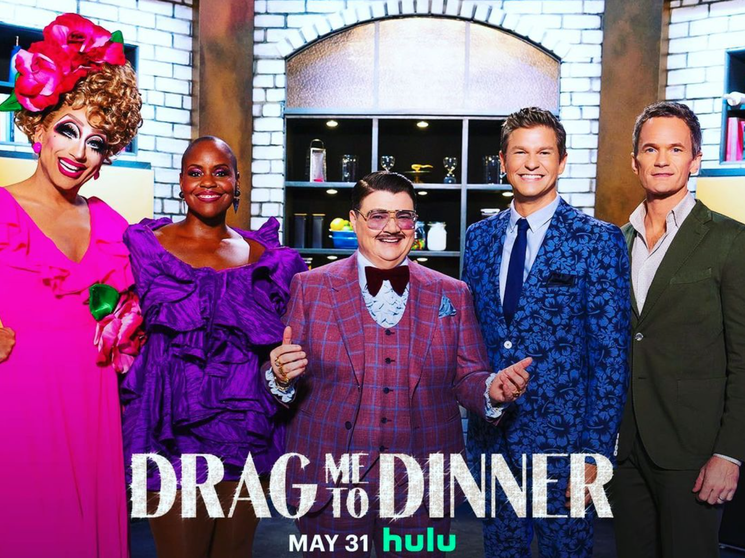 The poster for new reality series Drag Me To Dinner (Instagram.com)