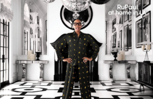 RuPaul on the cover or Architectural Digest (credit: Douglas Friedman) (instagram.com)