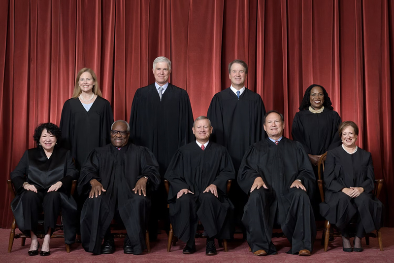 U.S. Supreme Court Justices for the 2022-2023 term - Photo: Fred Schilling, Collection of the Supreme Court of the United States.