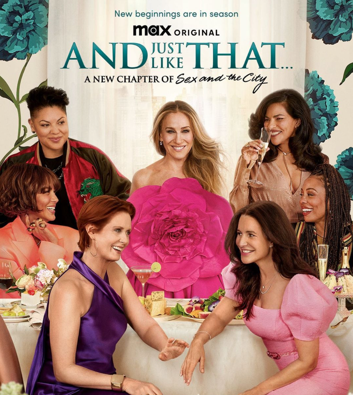 The poster for the second season of And Just Like That... (instagram.com)