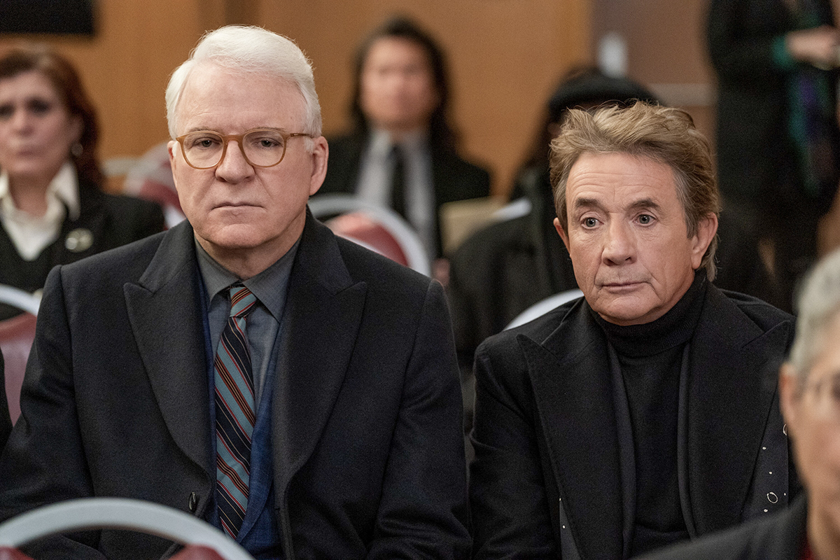 Only Murders in the Building: Steve Martin Martin Short -- Photo: Patrick Harbron/Hulu