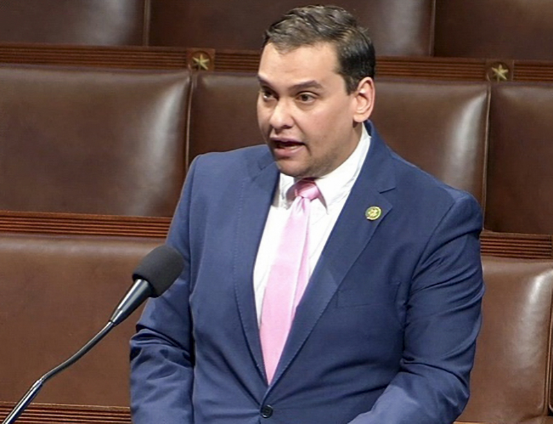 house lawmakers debate whether to expel george santos.